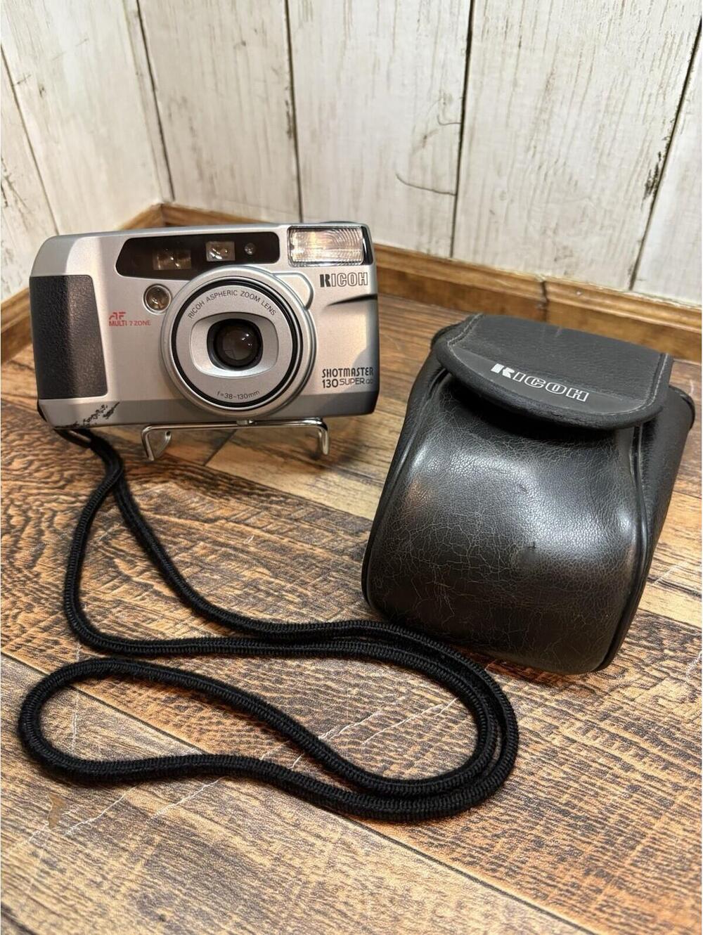 Ricoh Shotmaster 130 Super QD AF Multi 7 Zone 38-130mm Film Camera FOR PARTS
